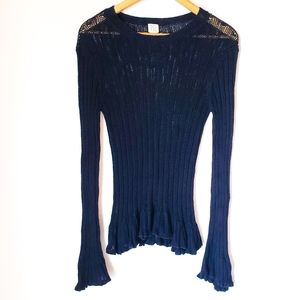 TSE | Knit Cashmere Dark Navy Blue Sweater